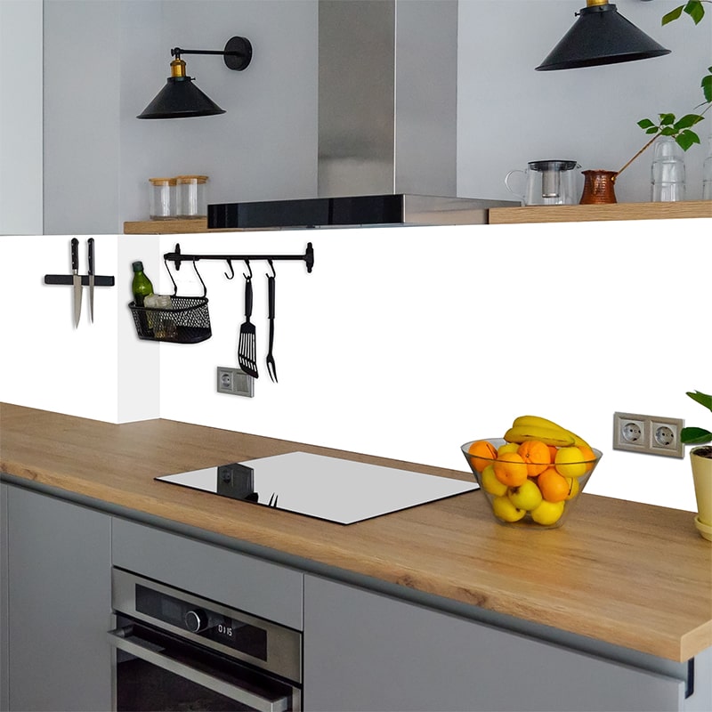 Crédence pour Cuisine - Blanc