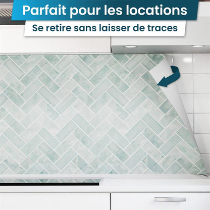 Crédence de cuisine adhésive - Chevron