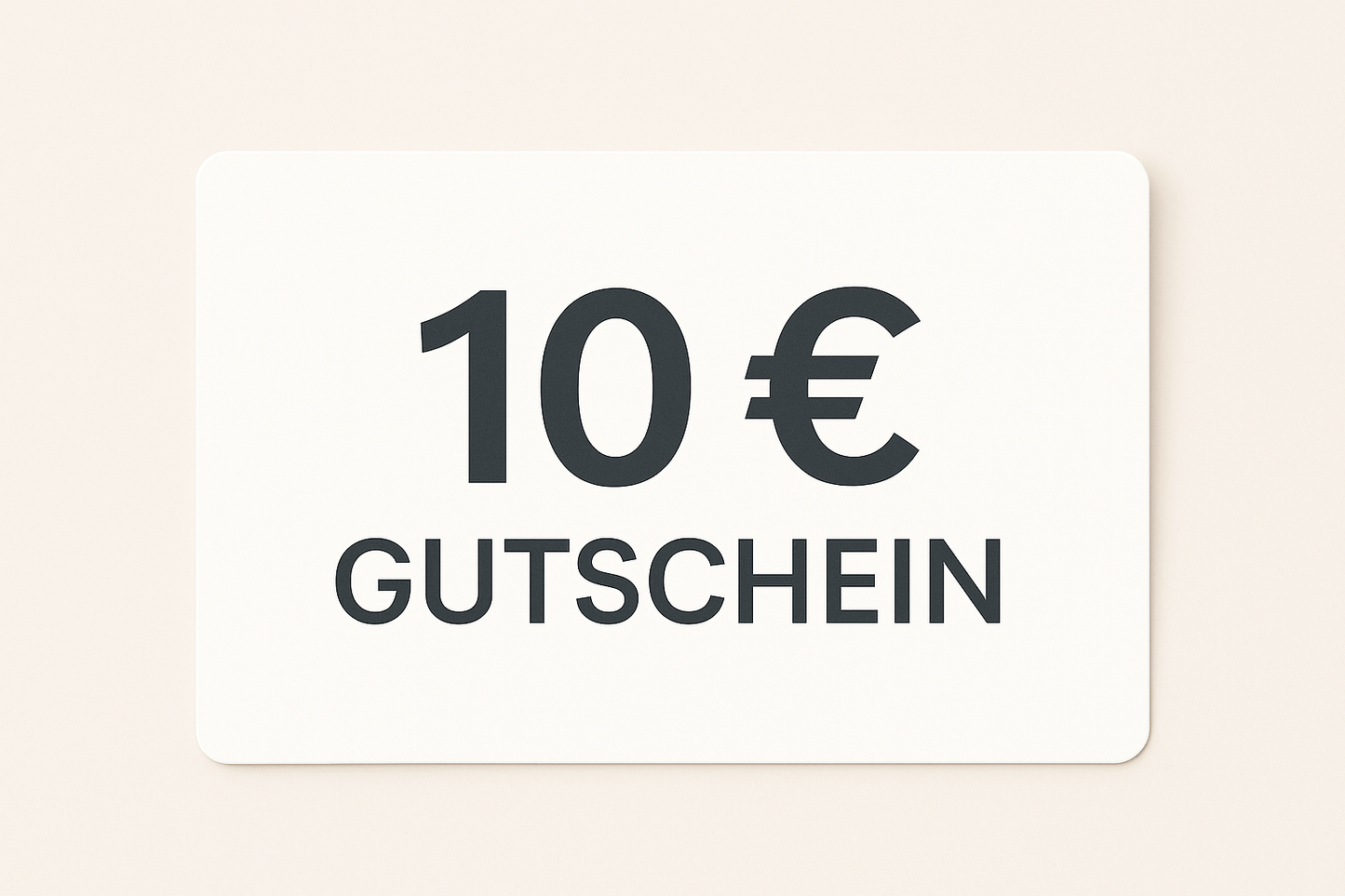 Bon d'achat de 10 €