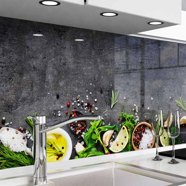 Crédence de cuisine autocollante - motif