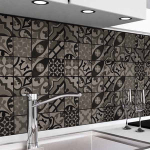 Motif Carreaux sombres