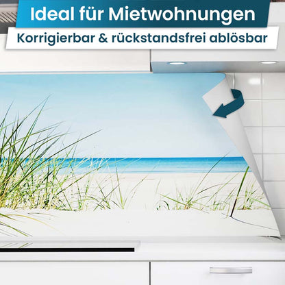 Küchenrückwand selbstklebend - Ostsee Strand