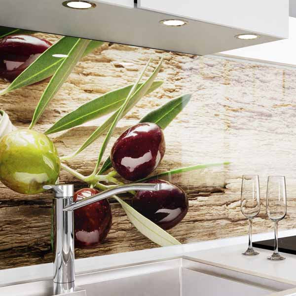 Crédence de cuisine autocollante - motif