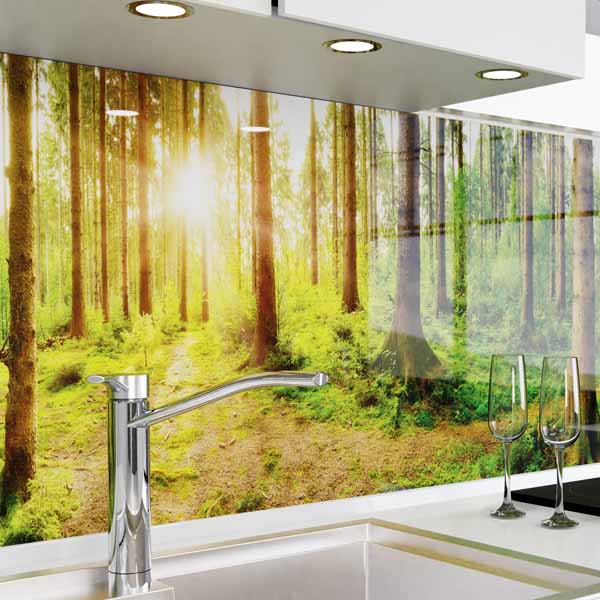 Crédence de cuisine autocollante - motif